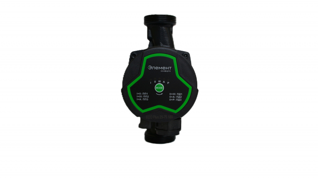 Циркуляционный насос ECO Plus 25-75 180 (с комплектом гаек)