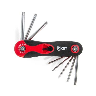 НТК-Т-08 серия KBT-PROFESSIONAL КВТ НТК-Т-08 серия KBT-PROFESSIONAL Набор ключей TORX