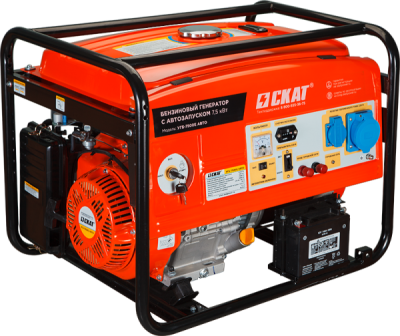 Установка генераторная бензиновая УГБ-7500Е/АВТО