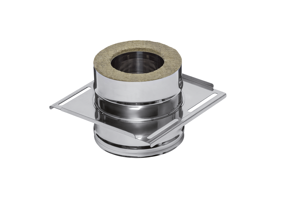 Площадка монтажная (430 + нерж./1.5) Ф150х210