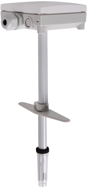 Датчик скорости воздушного потока с дисплеем SHUFT (0-10В, 4-20мА) канальный