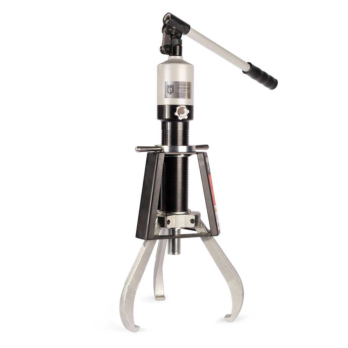 СГСА-15К серия ПРОФИ КВТ СГСА-15К серия ПРОФИ Съемник гидравлический самоцентрирующийся автономный