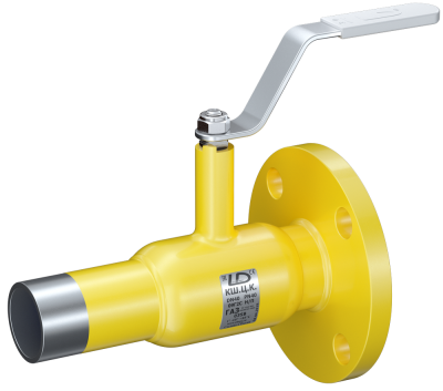 Кран шаровый LD КШЦК Energy Gas 200/150.025.Н/П.03. (фланец/приварка) из стали 09Г2С Ду200/150 Ру2,5МПа