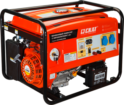 Установка генераторная бензиновая УГБ-5000Е/АВТО
