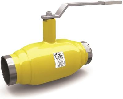 Кран стальной LD газовый полнопроходной сварка-сварка КШ.Ц.П.GAS.125.025.П/П.02 DN125 PN25