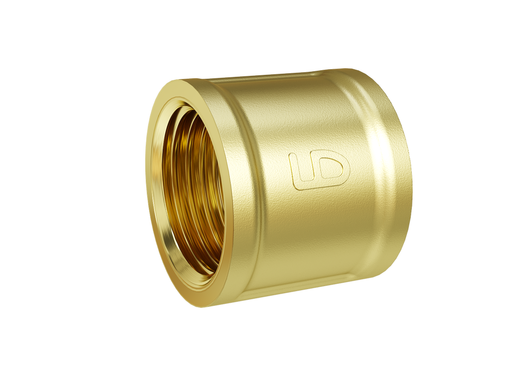 Муфта LD Pride DN20 (3/4") ВР латунь с биркой