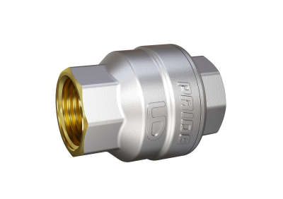 Клапан обратный пружинный латунный шток LD Pride 58.15.В-В