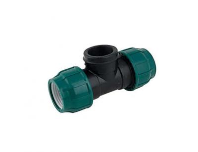 Тройник с внутренней резьбой компрессионный 63х2,1/2″ SDR 17