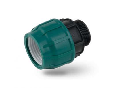 Муфта с наружной резьбой компрессионная 63х2″ SDR 17