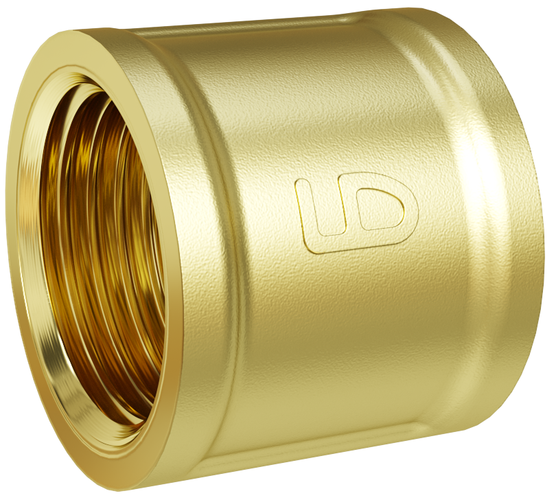 Муфта LD Pride DN20 (3/4") ВР латунь