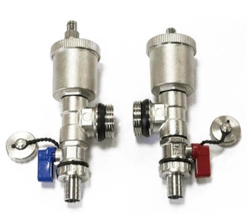 Дренажная группа ZOTA 1" с авт. воздухоотводчиком (2 шт)