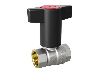 Кран шаровой латунный LD Pride 47.20.В-В.ТР Ду 20 Ру 40 Т-рукоятка (blue)