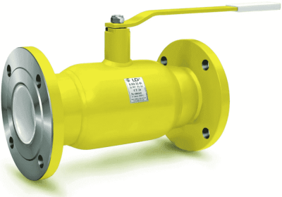 Кран стальной LD газовый полнопроходной фланец-фланец КШ.Ц.Ф.GAS.050.040.П/П.02 DN50 PN40