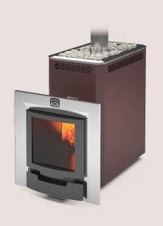 Печь для бани Теплодар Кузбасс-20 ТК Панорама (2018)