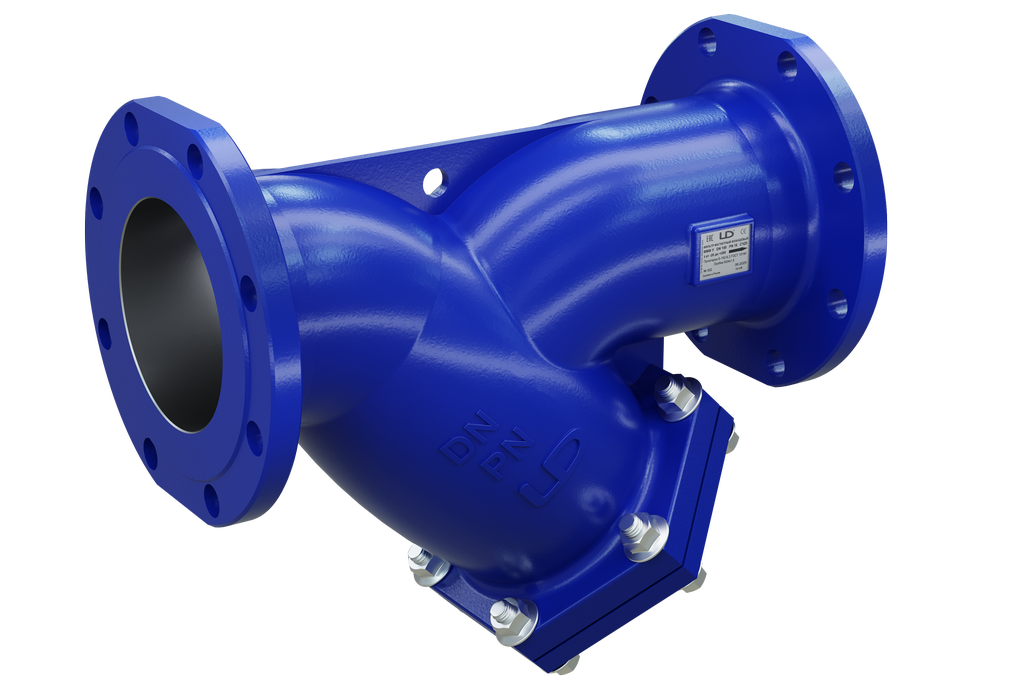 Фильтр магнитный фланцевый LD ФМФ У-образный чугунный DN 50 PN 16