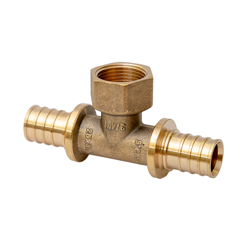 Тройник аксиальный с внутренней резьбой MVI 16x1/2"x16