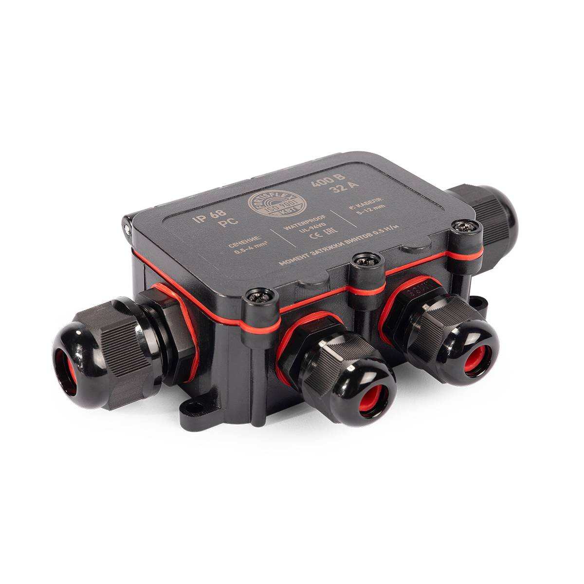 MG Box M-4 IP68 Fortisflex MG Box M-4 IP68 Коробка распределительная герметичная