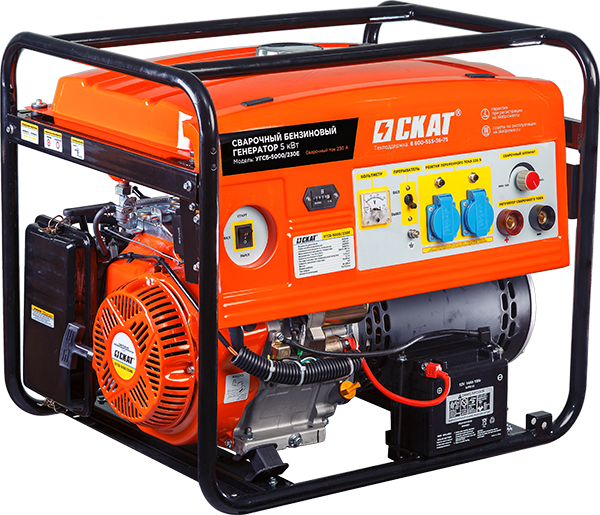 Установка генераторная сварочная УГСБ-5000/230Е