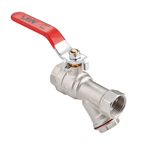 Кран с фильтром MVI 3/4" вн.-вн. ручка