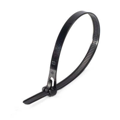 КСР 7.5x250 (черн) (100шт) Fortisflex КСР 7.5x250 (черн) (100шт) Стяжка нейлоновая