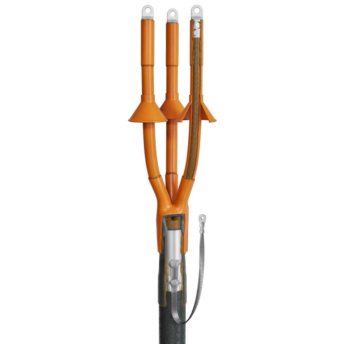 3КНТп-10-150/240 (пайка) КВТ 3КНТп-10-150/240 (пайка) Муфта кабельная концевая