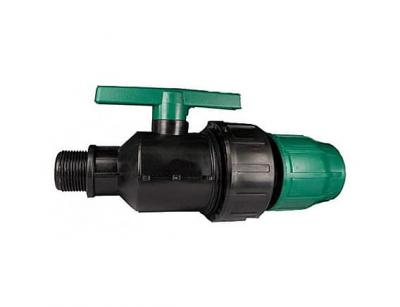Шаровый кран (цанга-нар.р.) 50х1,1/2″ SDR 17 Турция