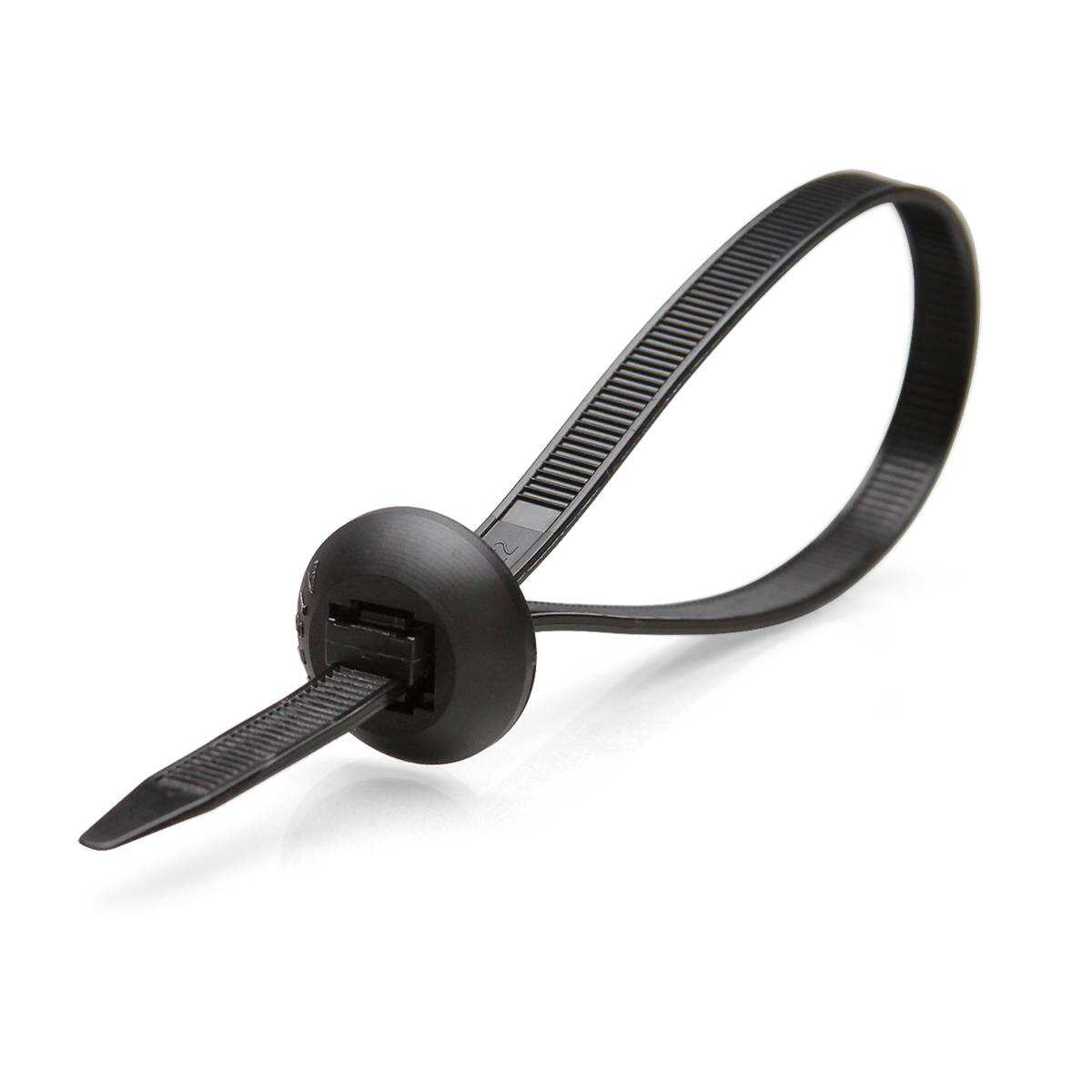 КСК 8х280 (черн) (100шт) Fortisflex КСК 8х280 (черн) (100шт) Стяжка нейлоновая