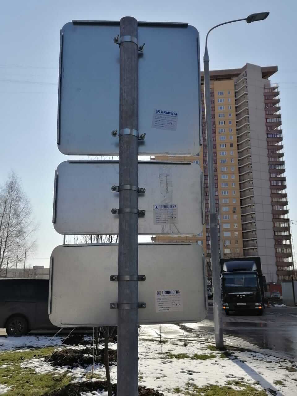 Стойка оцинкованная d57 мм  высота 4 метра