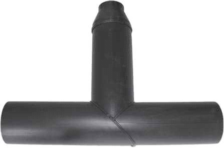 Тройник сварной редукционный D355х250 SDR 17 ПЭ100