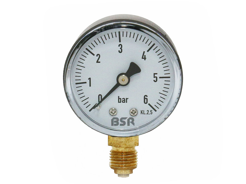 Манометр BSR 6 бар, 1/4 ", ? 50, аксиальный