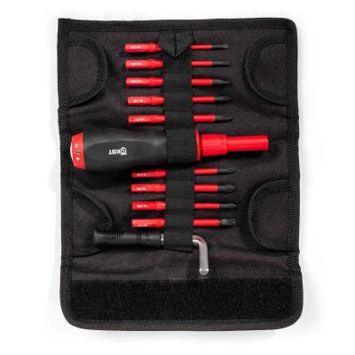 НИО-3309 серия СЛИМ КВТ НИО-3309 серия СЛИМ Набор диэлектрических динамометрических отверток