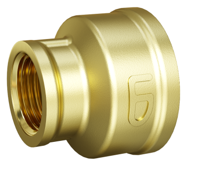 Муфта переходная LD Pride DN50х40 (2"ВР х 1 1/2"ВР) латунь