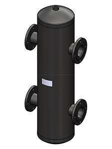 Гидроразделитель Zota универсальный, Ду 80 до 450 кВт