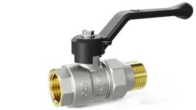 Кран шаровой латунный LD Pride 47.20.ГШ-В.Р исп 2 Ду 20 Ру 40 рычаг