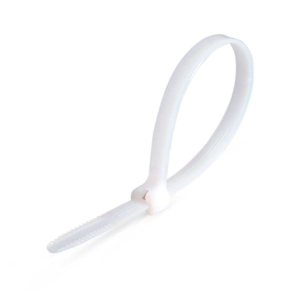 КСЗ 8x300 (бел) (100шт) Fortisflex КСЗ 8x300 (бел) (100шт) Стяжка нейлоновая