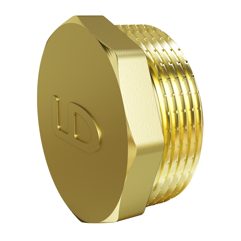 Пробка (в трубу) LD Pride DN50 (2") НР латунь