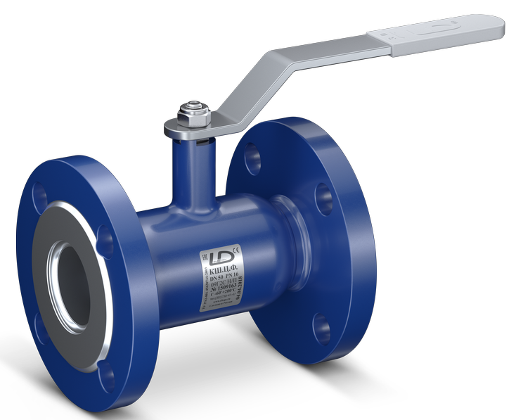 Кран шаровый LD КШЦФ из стали 12Х18Н10Т Ду125/100 Ру2,5МПа