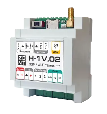 Отопительный контроллер ZONT H-1V.02