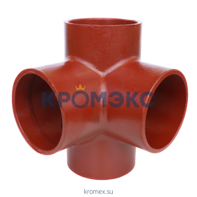 Крестовина чугун SML Ду 100х50х50х88гр б/растр FP PREIS 11288
