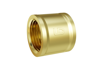 Муфта LD Pride DN20 (3/4") ВР латунь с биркой