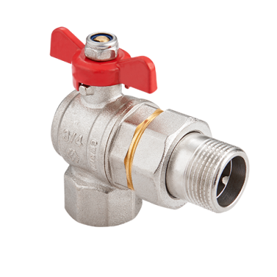 Кран-американка угловой MVI 3/4" вн.-нар. бабочка