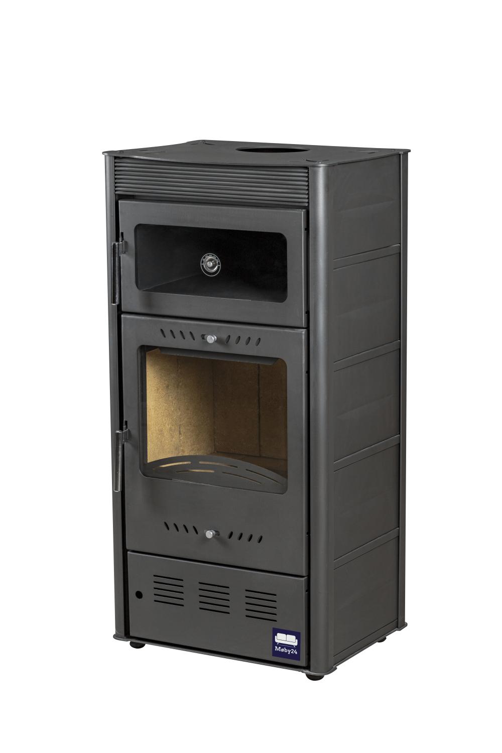 Печь-камин HOSSEVEN ROSE OVEN ANTHRACITE