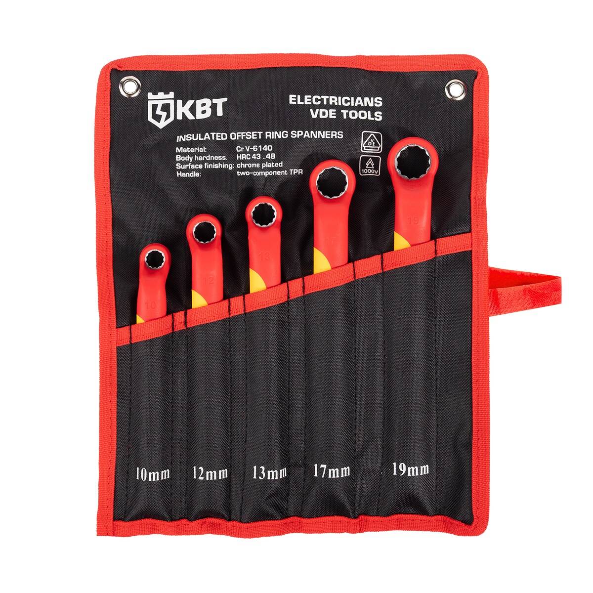 НИК-Н-05 серия ПРОФИ КВТ НИК-Н-05 серия ПРОФИ Набор диэлектрических накидных ключей