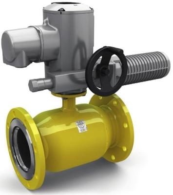 Кран стальной LD газовый под привод фланец-фланец КШ.Ц.Ф.Х.GAS.350/300.025.Н/П.02 DN350 PN25