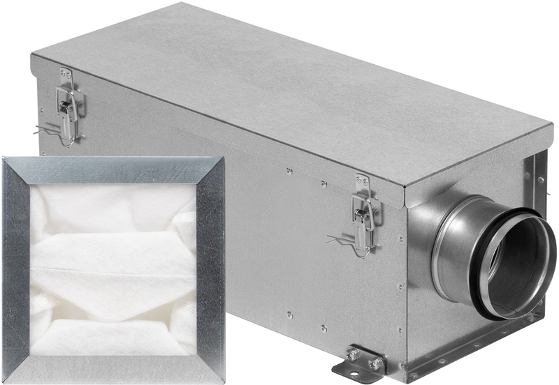 Комплект фильтр-бокс карманный FBCr-P 100 и фильтр карманный (материал) FCP 100 (G4-EU4)