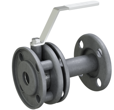 Кран шаровый LD Стриж 040.016.П/П.02.Zn под задвижку