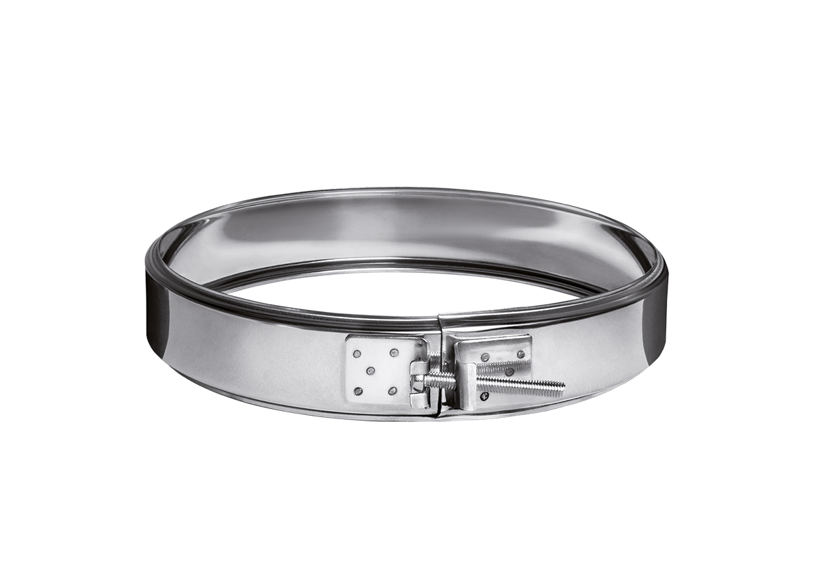 Хомут обжимной (430/0,5 мм) Ф150