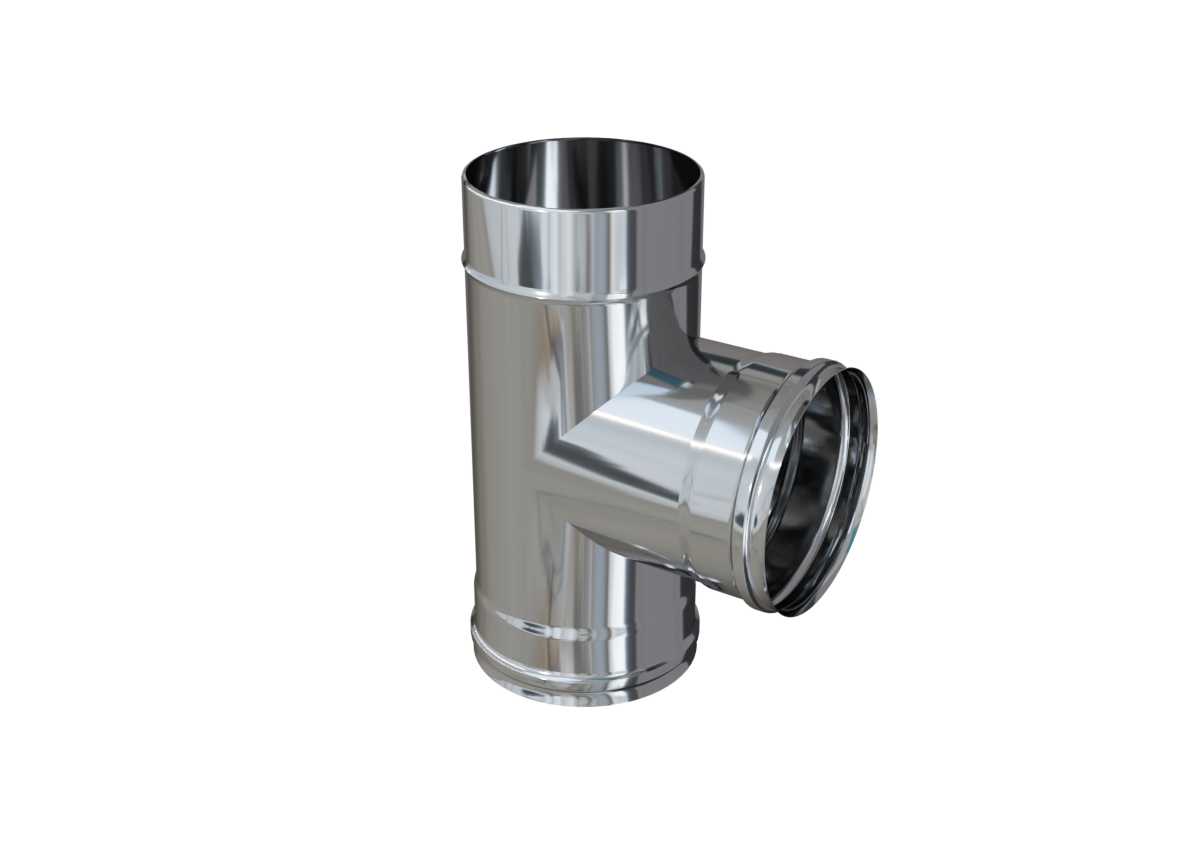 Тройник-Д 90° (430/0,5мм) Ф140