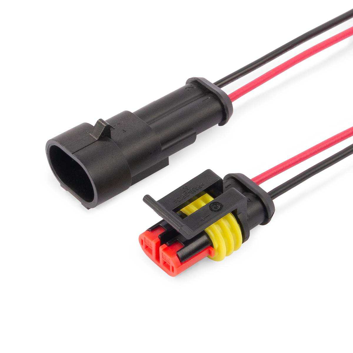 РГА-2П с проводом КВТ РГА-2П с проводом Разъем герметичный автомобильный