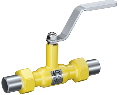 Кран шаровый LD КШЦШ Energy Gas 020.040.Н/П.03. из стали 09Г2С Ду20 Ру4,0МПа